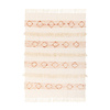 Bohemian deken - Basai 225 Roze/Creme - thumbnail 1