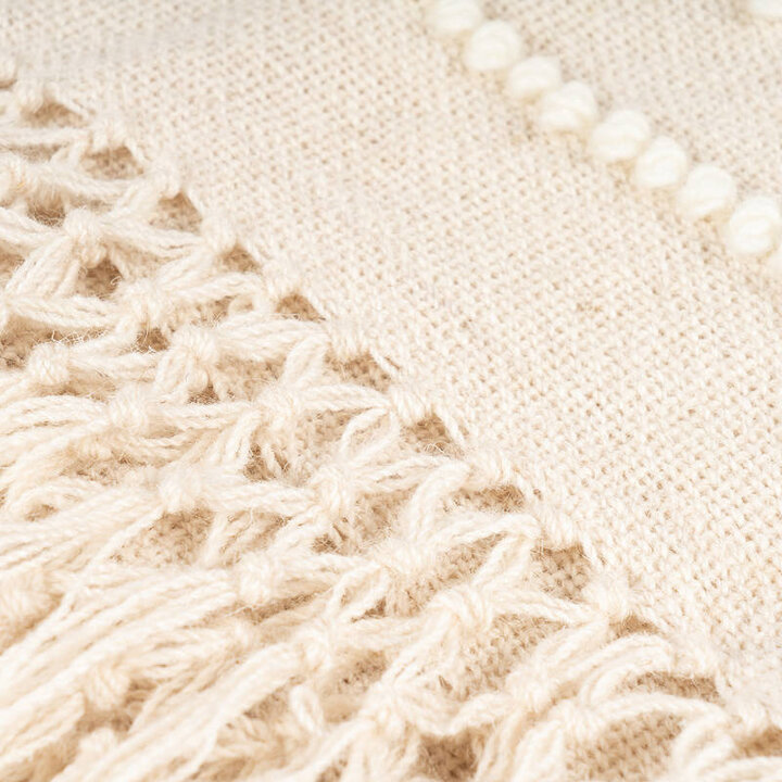 Bohemian deken - Basai 325 Naturel - 3
