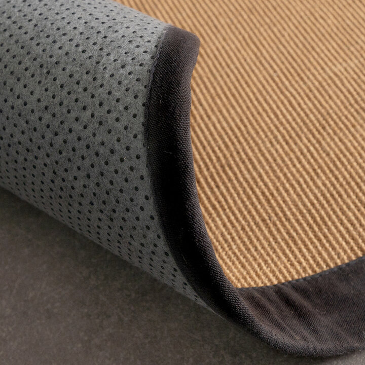 Sisal vloerkleed - Tulum Border Zwart - 6