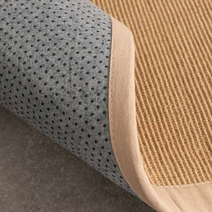 Sisal vloerkleed - Tulum Border Beige  - 6