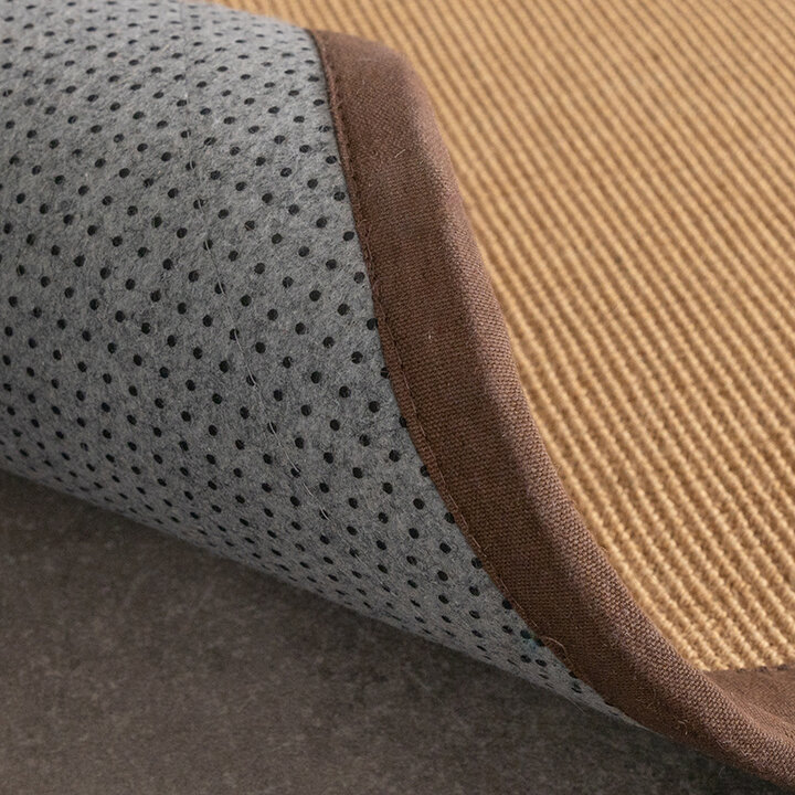 Sisal vloerkleed - Tulum Border Bruin  - 6