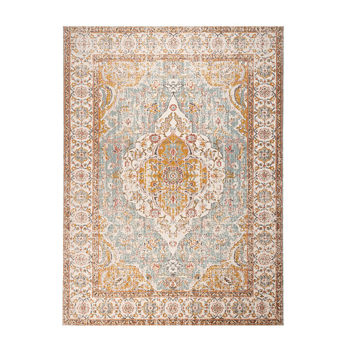 Vintage vloerkleed - Thirza Medaillon Lichtblauw/Multicolor - 1