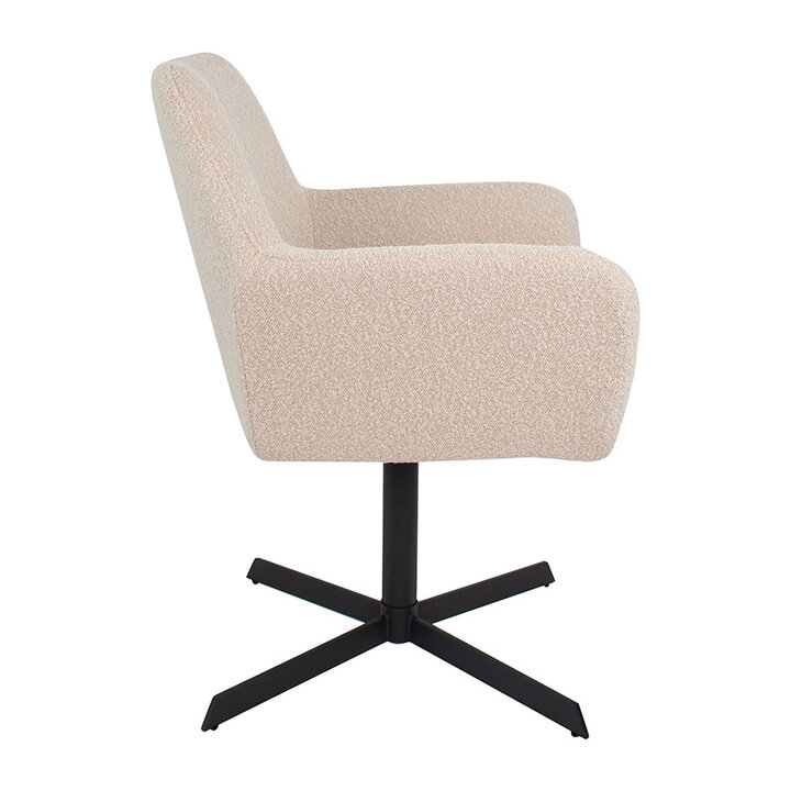 Eetkamerstoel - Viktor Boucle Beige - 2