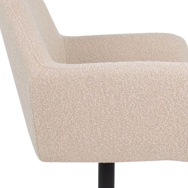 Eetkamerstoel - Viktor Boucle Beige - 6