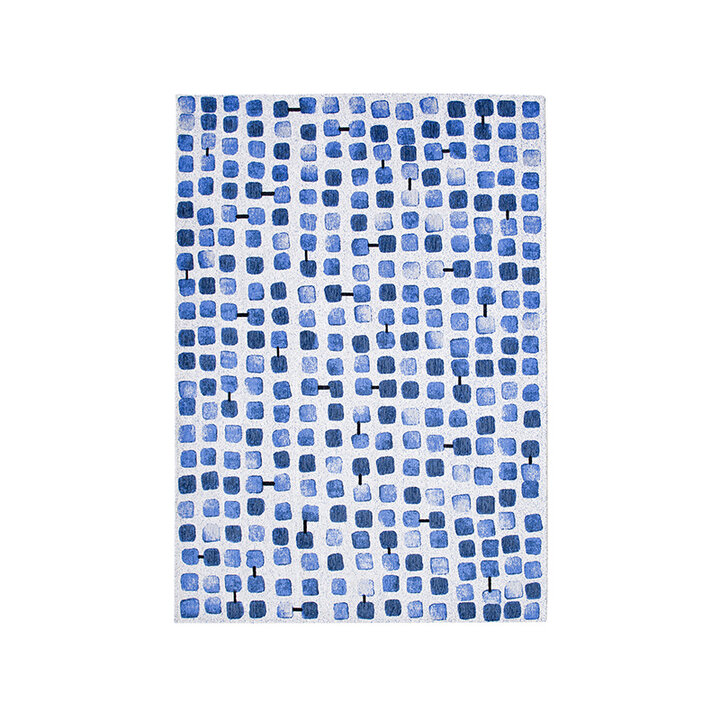 Abstract vloerkleed - Cobblestone Amparo Blues 9348 - 1