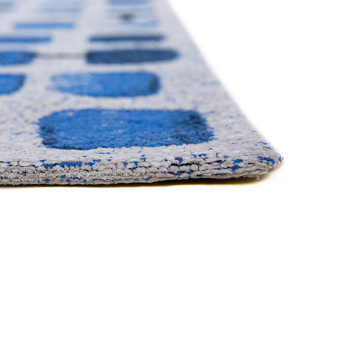 Abstract vloerkleed - Cobblestone Amparo Blues 9348 - 4
