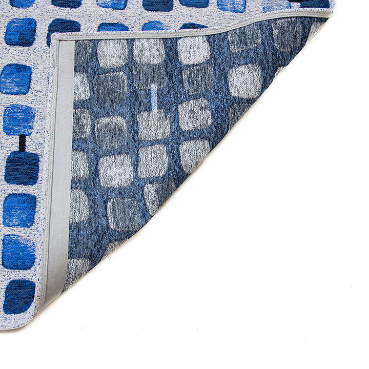 Abstract vloerkleed - Cobblestone Amparo Blues 9348 - 6