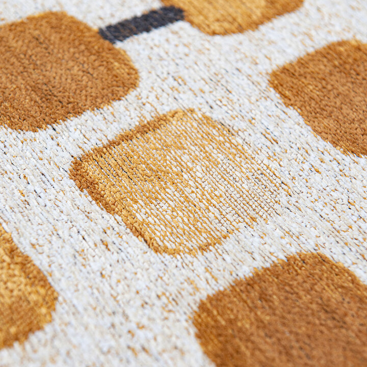 Abstract vloerkleed - Cobblestone Peach Party 9346 - 3