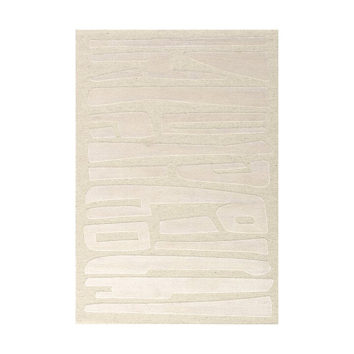 Viscose vloerkleed - Graphix 3165 Abstract Ivoor - 1