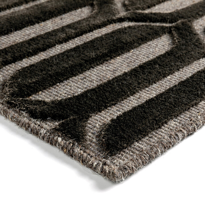 Viscose vloerkleed - Graphix 949 Grijs/Antraciet - 1
