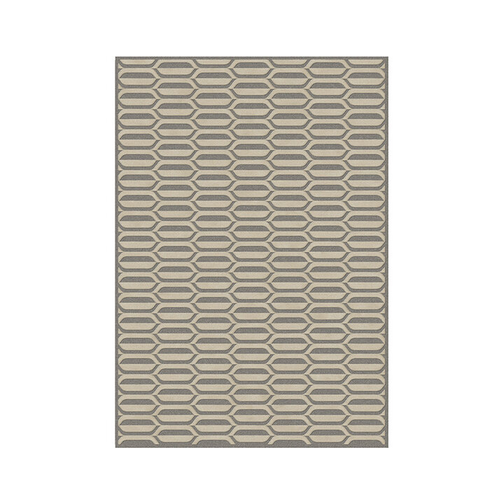 Viscose vloerkleed - Graphix 949 Grijs/Beige - 2