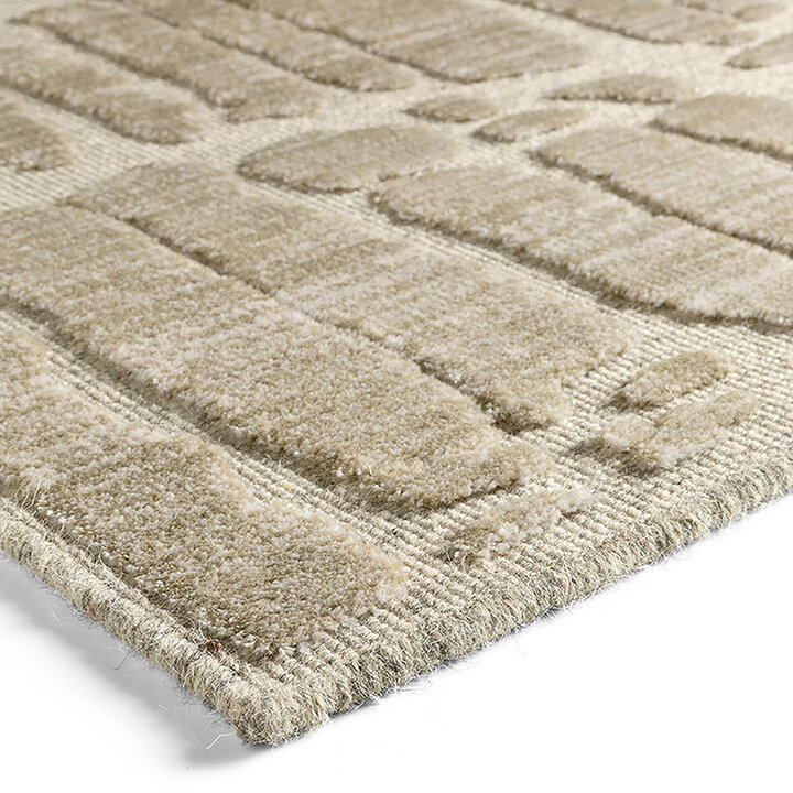 Viscose vloerkleed - Graphix 1018 Beige - 1
