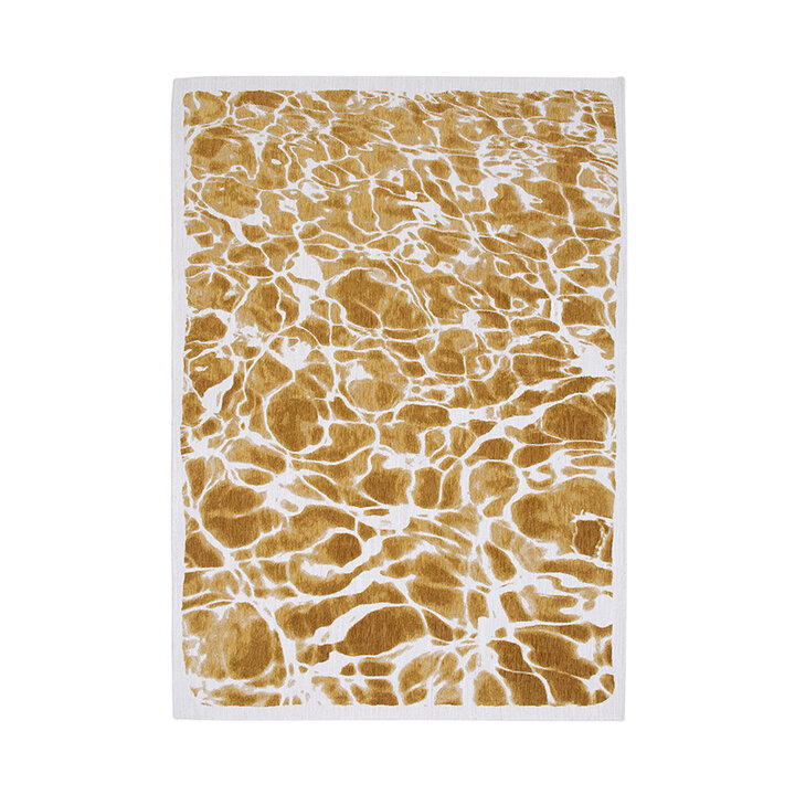 Abstract vloerkleed - Swim Saffron 9349 - 1