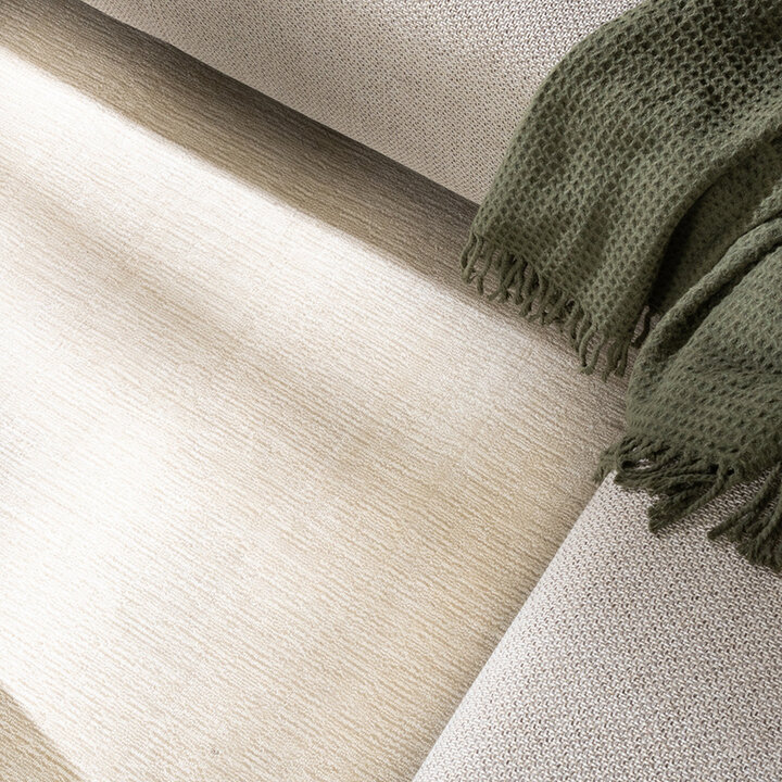 Viscose vloerkleed - Jean Creme/Wit - 2