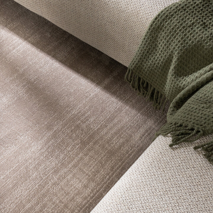 Viscose vloerkleed - Jean Taupe - 2