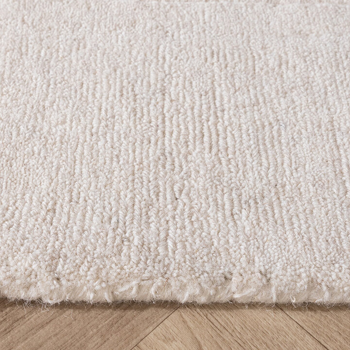 Wollen vloerkleed - Giselle Abstract Wit  - 5