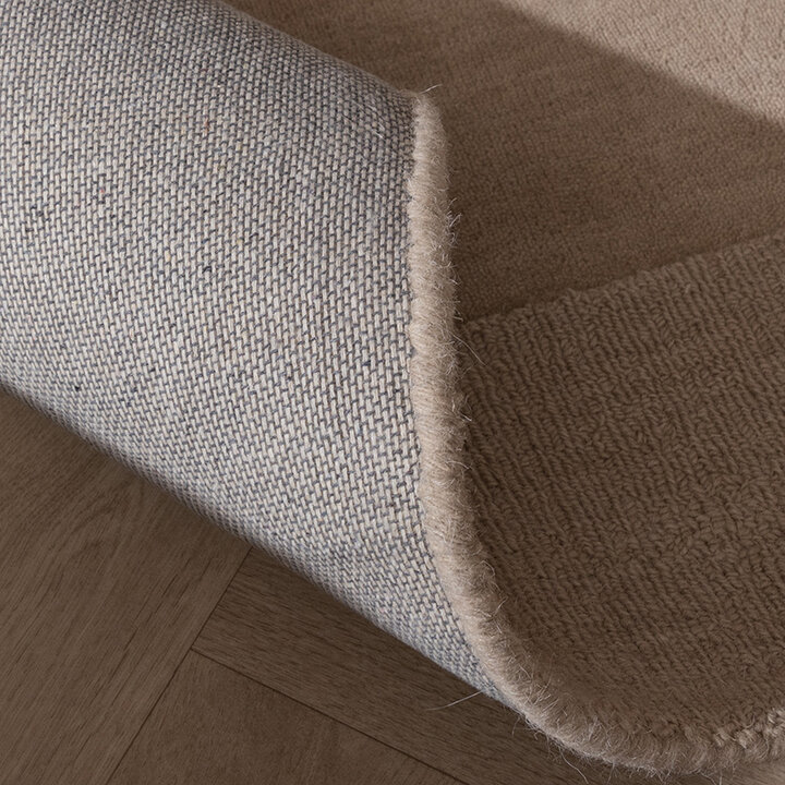 Wollen vloerkleed - Giselle Circles Beige  - 6