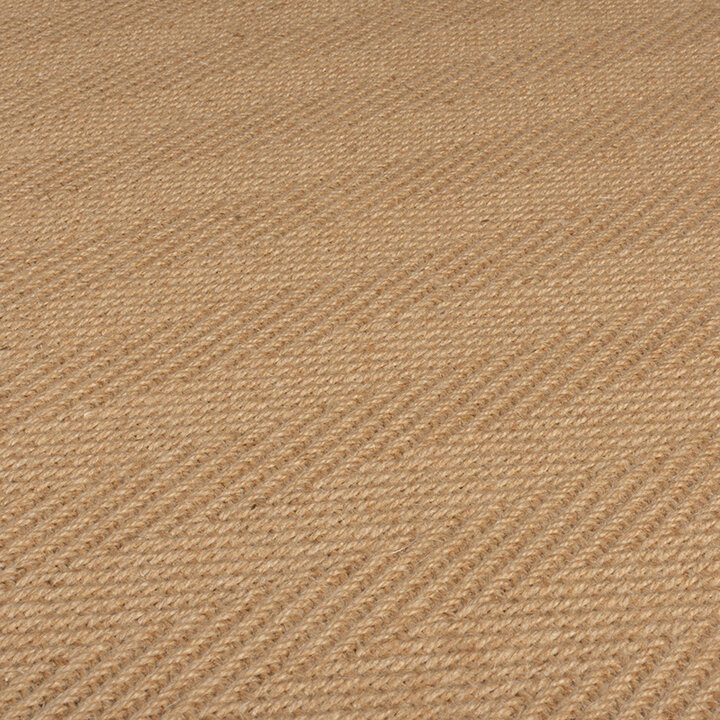 Jute loper - Herro Naturel/Zwart  - 2