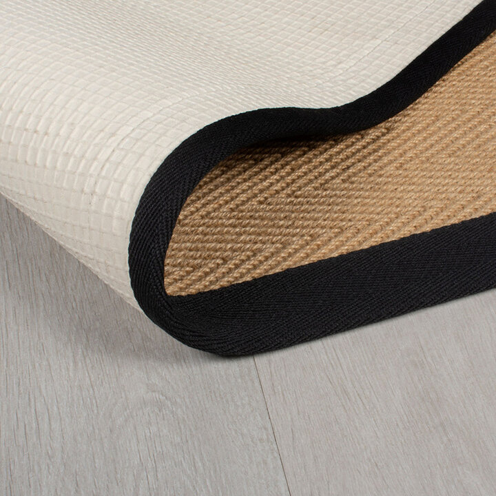 Jute loper - Herro Naturel/Zwart  - 4