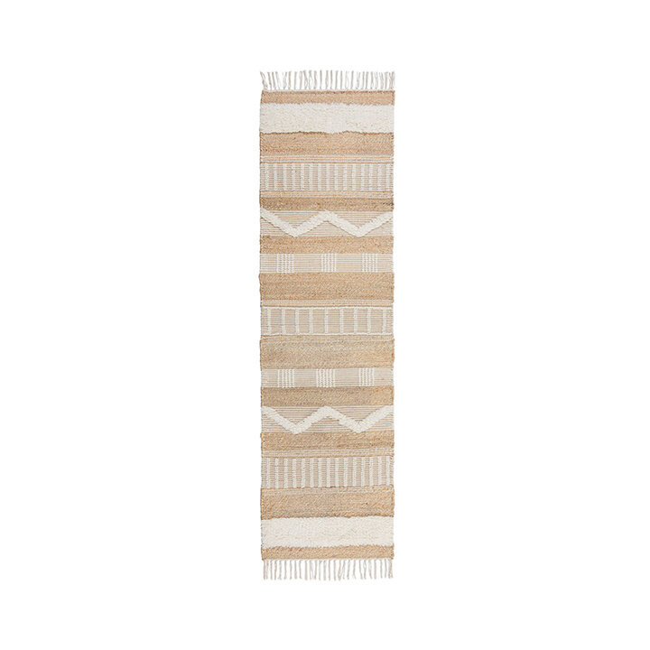 Jute loper - Jubio Medina Naturel/Creme  - 1