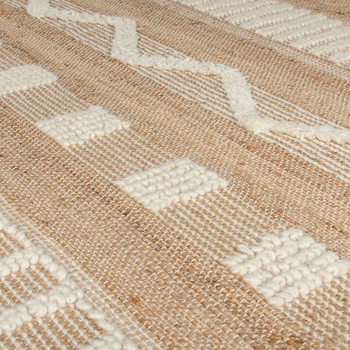 Jute loper - Jubio Medina Naturel/Creme  - 2