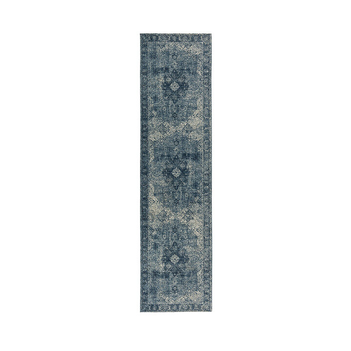 Oosterse loper - Mannito Antique Blauw  - 1