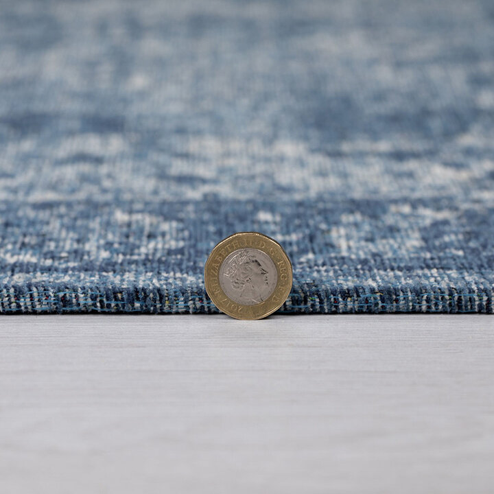 Oosterse loper - Mannito Antique Blauw  - 3