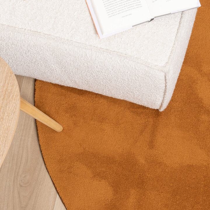 Rond wasbaar vloerkleed - Vivid Terra  - 2