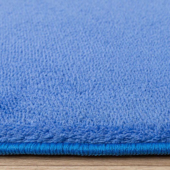 Wasbaar vloerkleed - Vivid Blauw  - 5