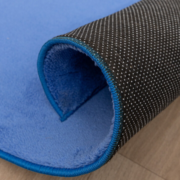 Wasbaar vloerkleed - Vivid Blauw  - 6
