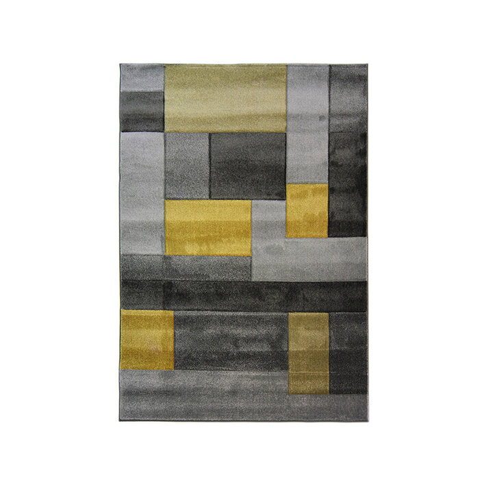 Modern vloerkleed - Hando Cosmos Okergeel - 1