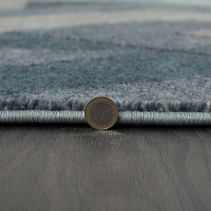 Modern vloerkleed - Hando Arora Blauw - 3