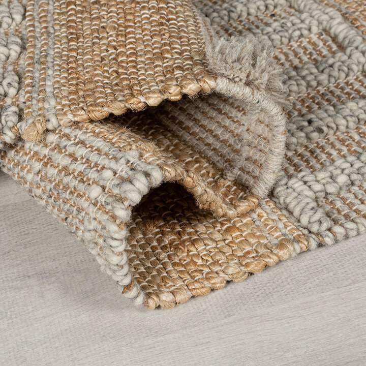 Jute loper - Jubio Medina Naturel/Grijs  - 4