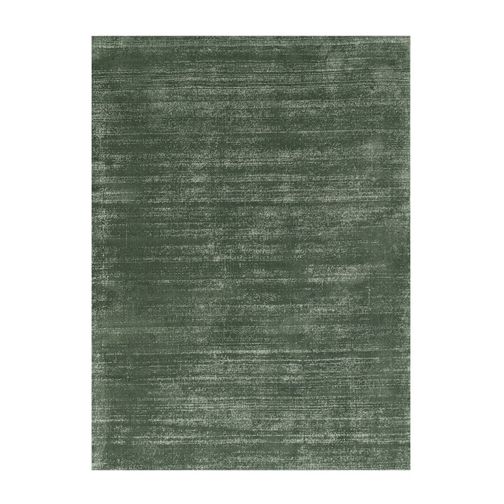 Viscose vloerkleed - Jean Donkergroen - 1