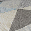 Geometrisch vloerkleed - Zeso Icon Blauw