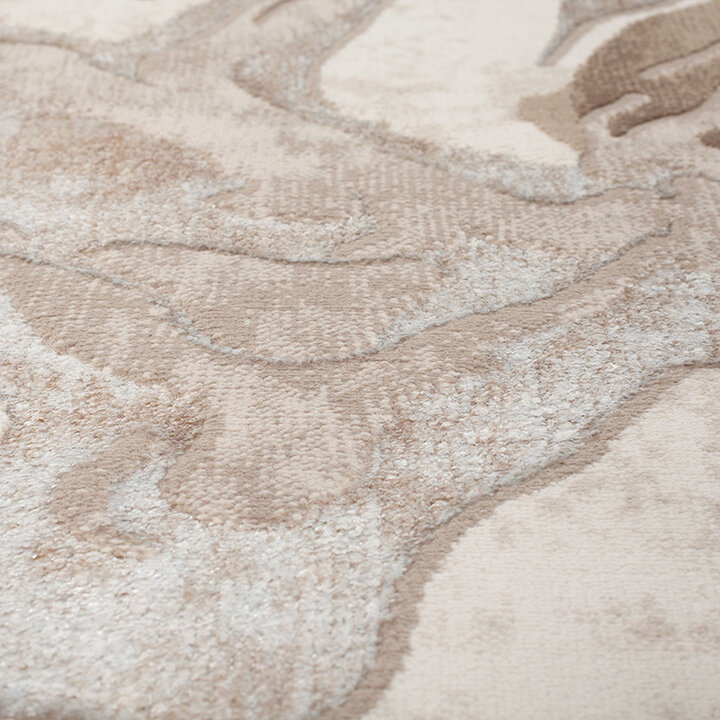 Marmer vloerkleed - Erio Marbled Beige - 2