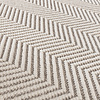 Duurzaam vloerkleed - Lorre Lines Creme/Grijs  - thumbnail 3