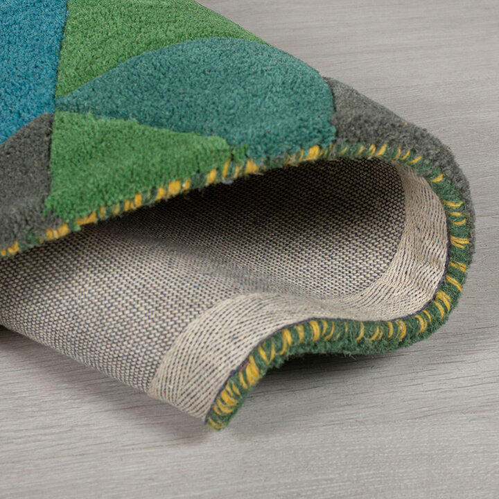 Rond Modern vloerkleed - Illo Prism Multicolor - 4