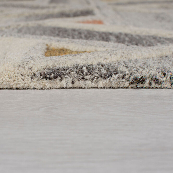 Grafisch vloerkleed - Mado River Grijs - 3