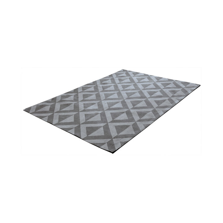 Geometrisch vloerkleed - Colette Grijs  - 1