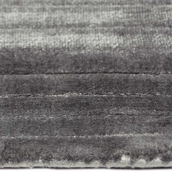 Viscose vloerkleed - Remi Grijs  - 2