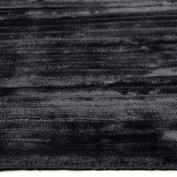 Viscose vloerkleed - Remi Antraciet  - 2
