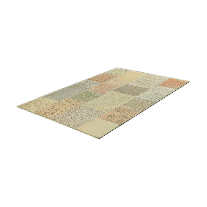 Patchwork vloerkleed - Nadine Geel/Meerkleurig - 1