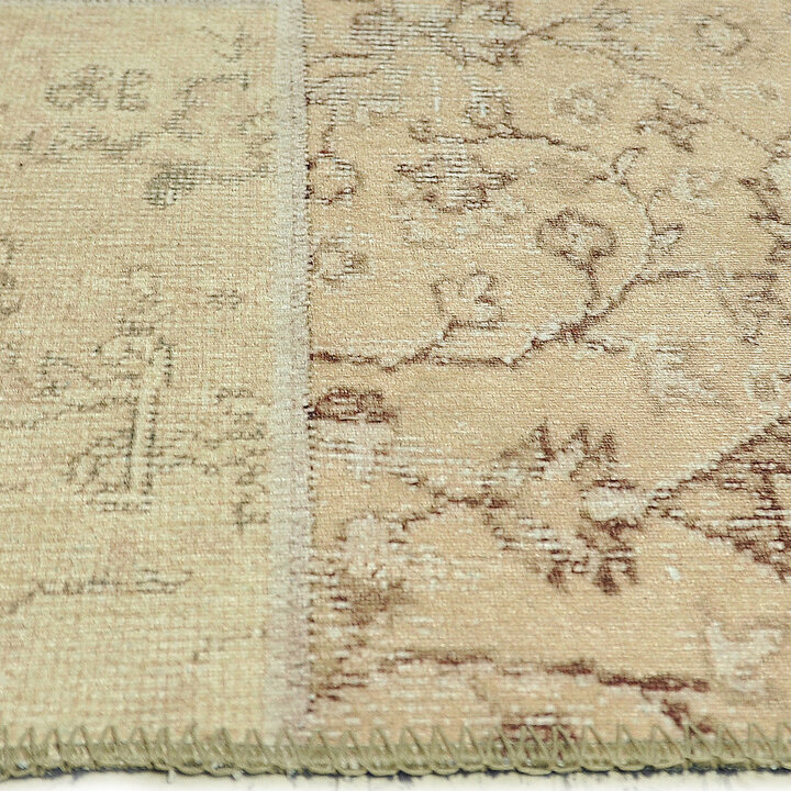 Patchwork vloerkleed - Nadine Geel/Meerkleurig - 2