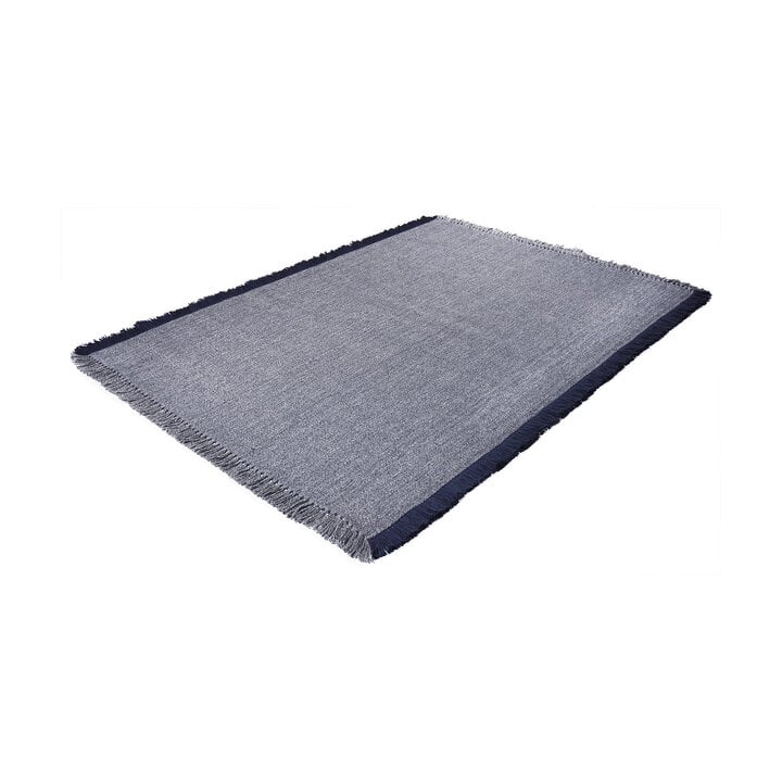 Wollen vloerkleed - Quentin Blauw  - 1