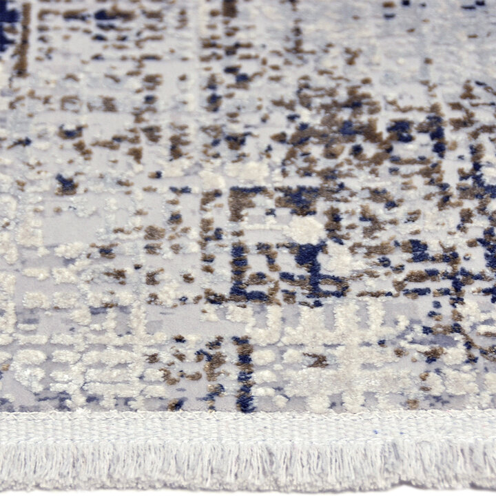 Zacht vloerkleed - Olisa Grijs/Blauw  - 3