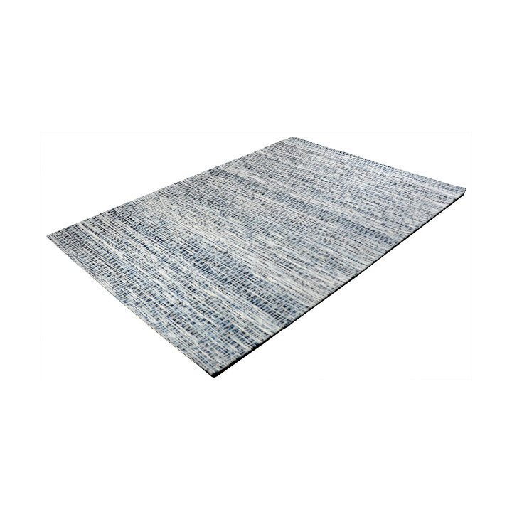 Wollen vloerkleed - Maryl Blauw  - 1