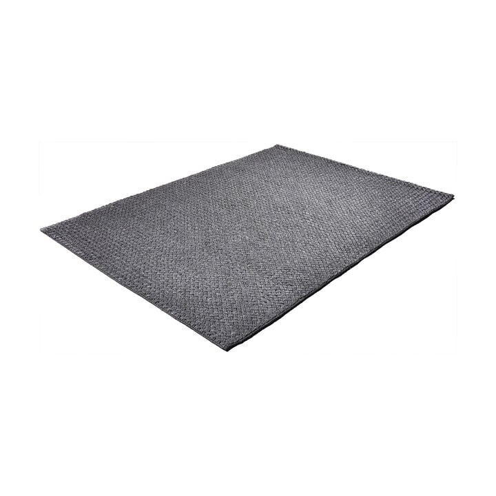 Wollen vloerkleed - Brienne Donkergrijs  - 1