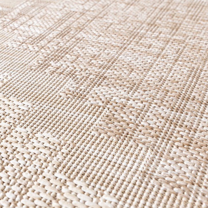 Jute buitenkleed - Atlas Diamond Bruin/Creme  - 3