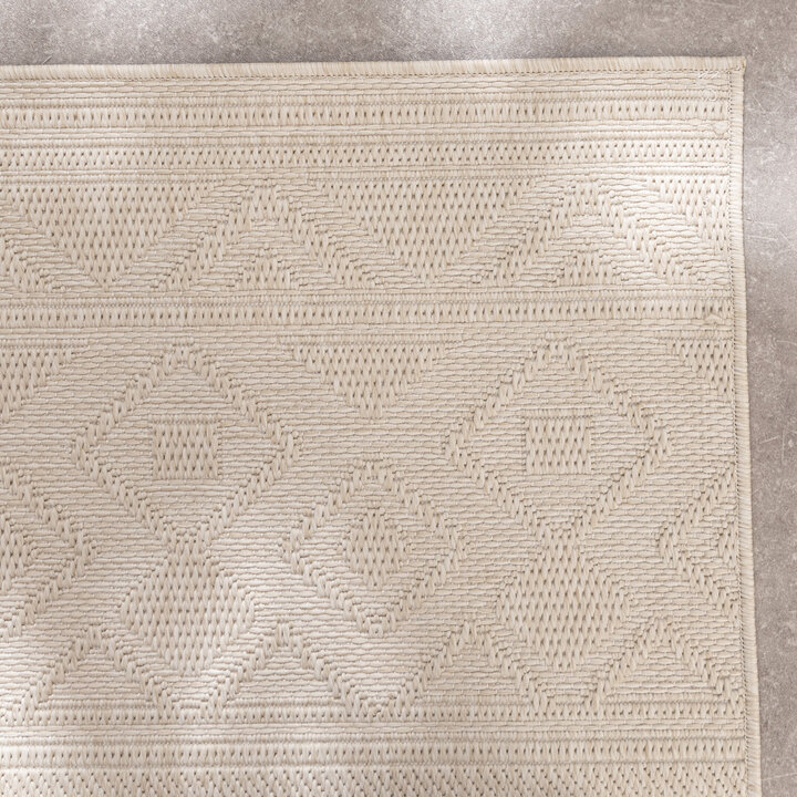 In- & Outdoorkleed - Dunes Geo Creme - 4